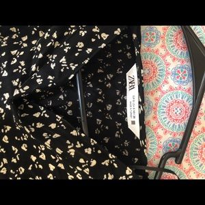 Zara Basics Floral Dress